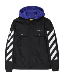 Off-White Bookish Diag Hoodie Field Jkt