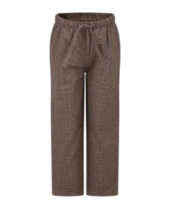 MC2 Saint Barth Beige Pajamas Trousers For Boy With Logo