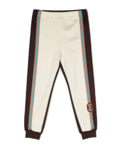 Gucci Brown Cotton Track Pants