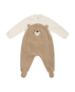 Il Gufo Sweatsuit With Beaver Detail