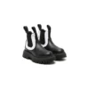 Marni Two-tone Leather Ankle Boots