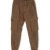 DSQUARED2 Brown Stretch-cotton Cargo Trousers
