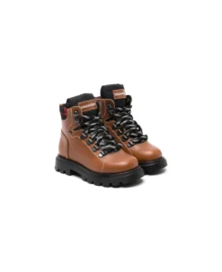 DSQUARED2 Lace-up Leather Ankle Boots