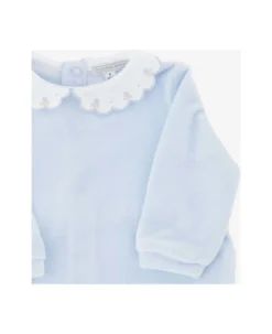 Chenille Romper With Embroidery -Golden Goose Store 460d98d818c59d363f2945460f056e00