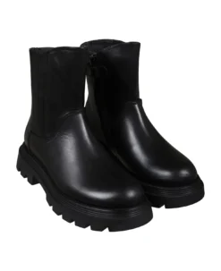 Black Ankle Boots For Kids -Golden Goose Store 4f65ee8a1c3cc317488191938187f9d3