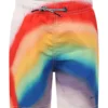 Molo Multicolor Swim Boxer For Boy With Logo