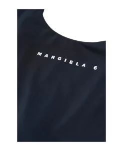 MM6 Maison Margiela Mm6m2u Swimsuit Maison Margiela Sporty Black One-piece Swimming Costume With Minimal Logo -Golden Goose Store 56fb12c5ef87c79a6513e18fa47250de