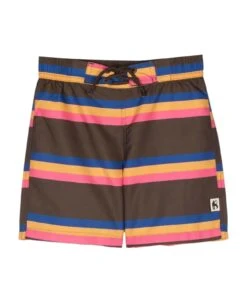 Mini Rodini Brown/multicolor Swimsuit Boy
