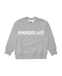 Mm6s61u Sweat-shirt Maison Margiela Cotton M Nge Ccrew-neck Sweatshirt With Logo