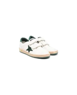 Golden Goose Ballstar Strap Nappa Upper Suede Star Matt Leather Heel