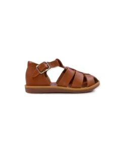 Pom D'Api Open Sandals In Smooth Leather
