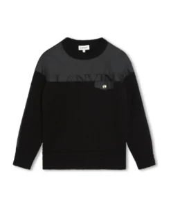 Lanvin Black Cotton Pullover
