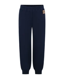 Gucci Blue Trousers For Boy With Double G