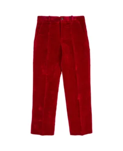 Gucci Bordeaux Velvet Trousers