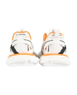 Balenciaga White 'trak.2' Sneakers For Kids With Logo -Golden Goose Store 8dd93aa2a90b2481ec1f654bd828875e