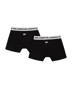 Karl Lagerfeld Kids Black Set For Boy With Logo
