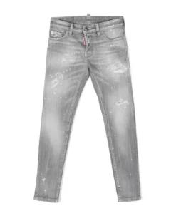 DSQUARED2 Grey Denim Jeans