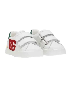 Dolce & Gabbana White/multicolor Sneakers Boy