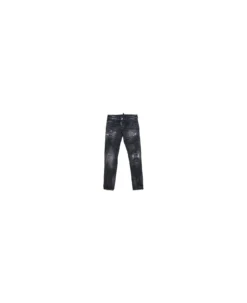 DSQUARED2 Slim Jeans With Worn Effect