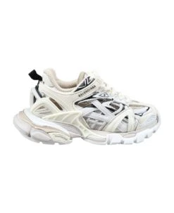 Balenciaga Beige Track.2 Low Sneakers For Kids