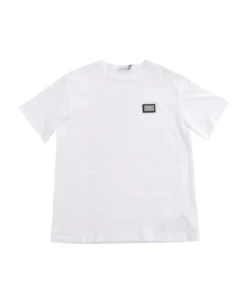 Dolce & Gabbana Logo Patch Crewneck T-shirt