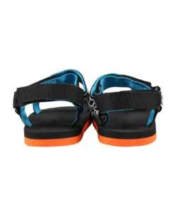 Stella McCartney Kids Black Sandals For Kids With Logo -Golden Goose Store bb2bd6d7e08d1a61d475671035bd5a1e