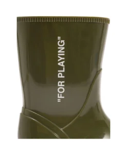 Off-White For Playing' Rubberboot -Golden Goose Store be94860102a1a434f765ec0c247e7e5e