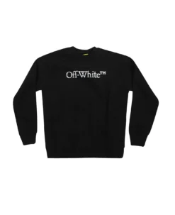 Off-White Bookish Bit Logo Crewneck