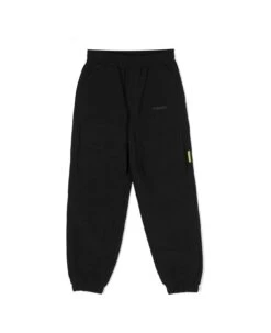 BARROW Black Technical Fabric Joggers With Tone Logo