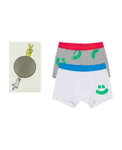 Stella McCartney Kids Smile-print Logo Waistband Boxers