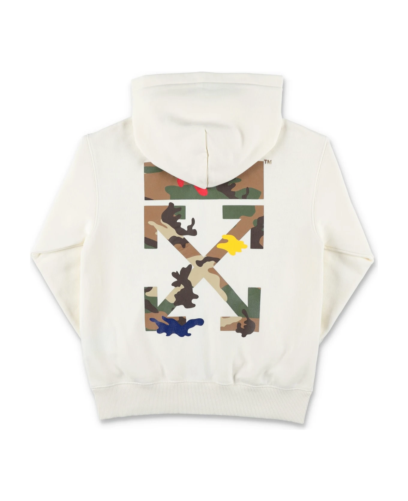 Off-White Zip Camo Hoodie 2 Off-White Zip Camo Hoodie - Image 2