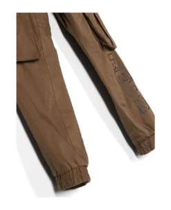 DSQUARED2 Brown Stretch-cotton Cargo Trousers -Golden Goose Store cefcbe454775f5c6236081b7adc2b253