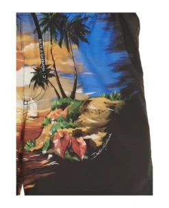Dolce & Gabbana All-over Print Swim Shorts -Golden Goose Store cf5220bf6f40e88f164578f3e7642ad2