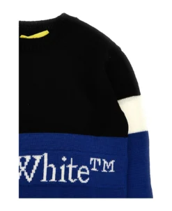 Off-White 'bookish Colorblock' Sweater -Golden Goose Store d0d5da0c2956a479d99d62dc8c7ee9b5