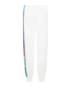 Gucci White Sweatpants For Kids With Gg Logo -Golden Goose Store d30f8b8e35c8abb3b501ea8bbc4bd5eb