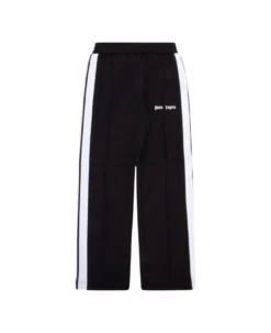 Palm Angels Side Striped Logo Printed Track Pants