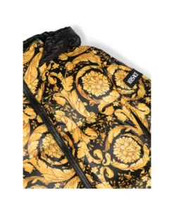 Versace Piumino Stampa Barocca In Nylon Con Cappuccio Bambino -Golden Goose Store d70ad4a51e0c6ba63f27dc6d944cc9e8