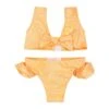 Billieblush Orange Bikini For Baby Girl With Logo