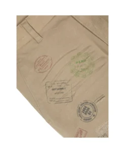 DSQUARED2 Beige Casual Trousers With Prints 5 DSQUARED2 Beige Casual Trousers With Prints -Golden Goose Store dd2512927107802146d5f64207d8098c