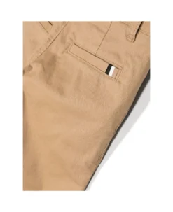 Hugo Boss Pantaloni Beige In Gabardine Di Cotone Bambino -Golden Goose Store e9d37dda768ff373cb73e1712a8dfec4