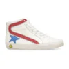 Golden Goose Slide Leather High-top Sneakers